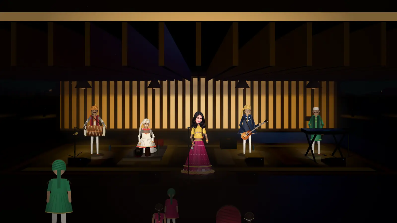 Jyot Shikhar, by the stage